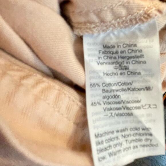 Madewell Top-Stitched Coverall Jumpsuit in Bashful Blush Pink Size 4 - Picture 14 of 15